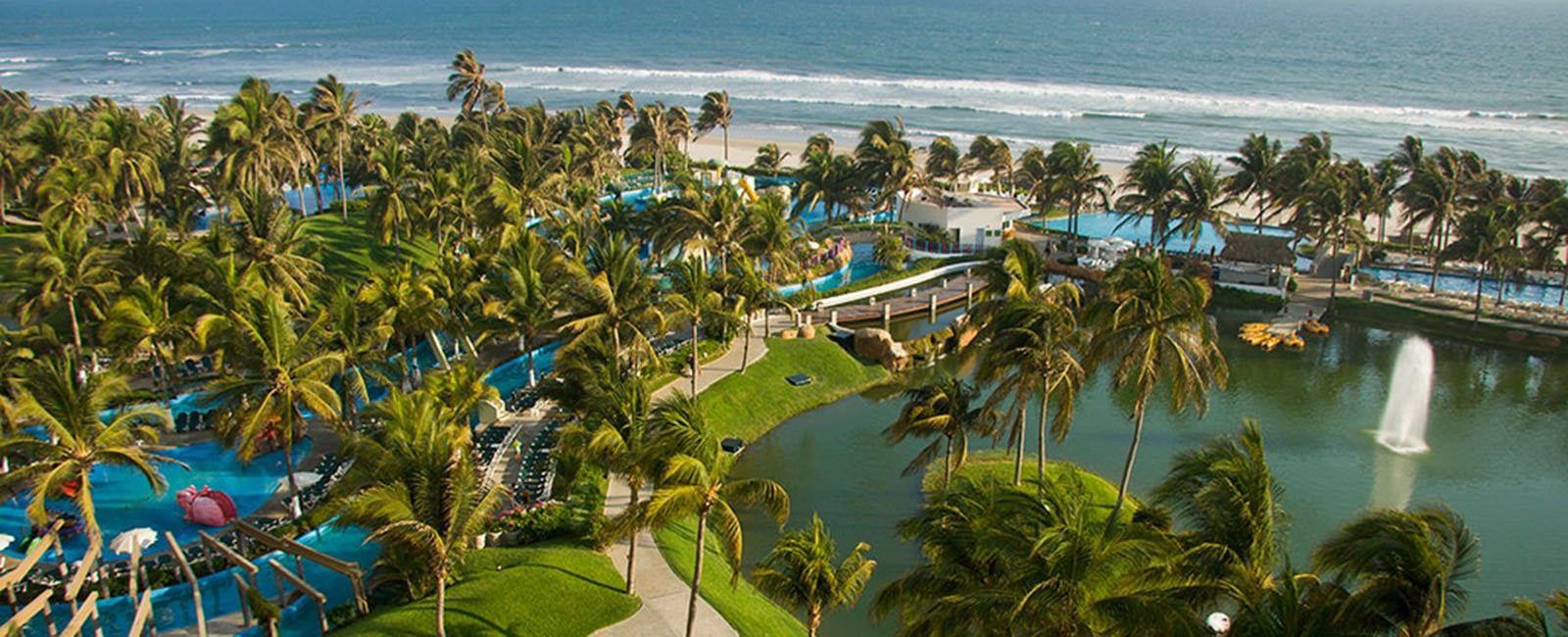 Aerial View of The Grand Mayan at Vidanta Acapulco in Mexico