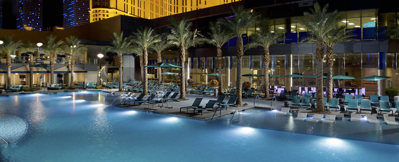 Pool Area of Elara Resort in Las Vegas, Nevada