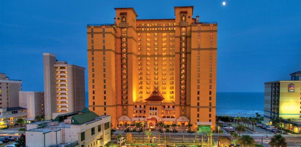 The Exterior at Anderson Ocean Club in Myrtle Beach, South Carolina